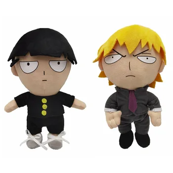 27cm Kawaii Mob Psico 100 Pelúcia Boneca Brinquedo Kageyama Shigeo Reigen Arataka Anime Recheado Plushies Boneco de Brinquedo de Crianças Presente Para os Fãs