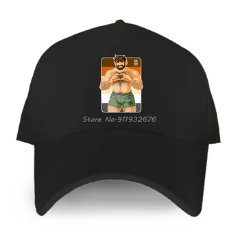 Adam Eu Te Amo - Urso Orgulho T-Shirt Bobobear Bobobearart Bobo Urso Boné De Beisebol Homens Mulheres Caps Moda Hip Hop Chapéu