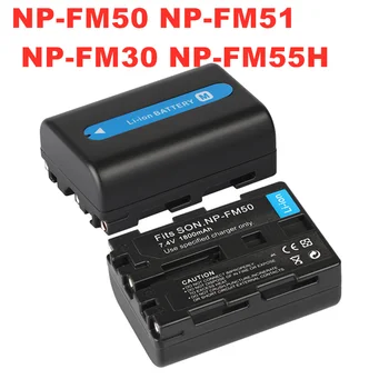 NP-FM50 Kamera Batterie Für Sony NP-FM51 NP-FM30 NP-FM55H DCR-PC101 A100 DCR-PC103 Serie DSLR-A100 Batterien FM50 1800mAh
