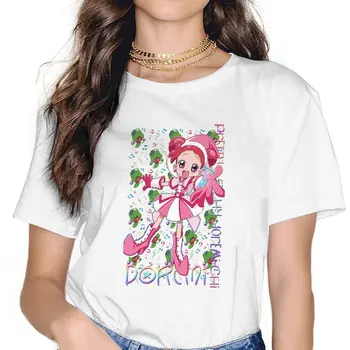 Anime Ojamajo Doremi Doremi Harukaze T-Shirt Gráfico Mulheres Tees Verão Harajuku O-Pescoço TShirt