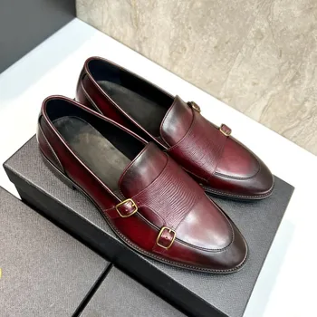2023 Clássico Novos Homens De Negócios Formal Sapatos De Qualidade Superior, O Designer De Sapatos De Luxo Mens De Casamento Sapatos Senhores Vestido De Festa Sapatos 46