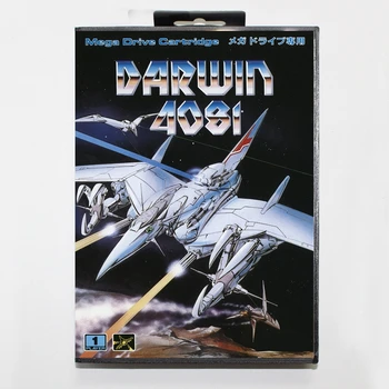 Nova Chegada de Darwin 4081 16bit MD Cartão de Jogo Para Sega Mega Drive/ Genesis com a Caixa Varejo