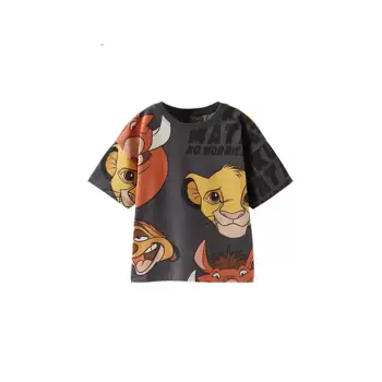 De 1 a 6 anos de Idade Disney de desenho Impresso Tees Para Meninos com Roupas de Verão Fina O-Tops com decote Manga Curta Tees Crianças T-shirt Menina Camisas de T