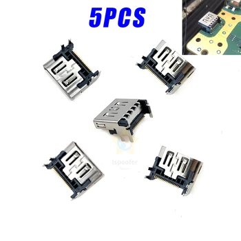 5PCS/MONTE Novo HD Conector de Porta HDMI-compatiable Para PS5 Porta de interface Socket Para o PlayStation 5 Peças de Reparo