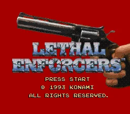 Lethal Enforcers Cartão de Jogo de 16 bits MD Carrinho Para a Sega Mega Drive Para Gênesis Frete Grátis