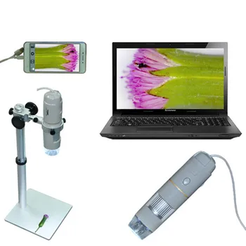 2MP Lente de Telefoto Microscópio Digital USB de Longa Distância de Trabalho do Profissional da Placa de Circuito Reparação Afocal