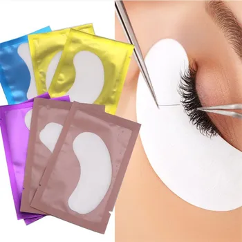 10Pairs Novo Cílios Almofada de Gel Remendo Enxerto de Cílios Sob os Olhos De Cílios Extensão Papel Autocolante Envolve Ferramentas de Maquiagem