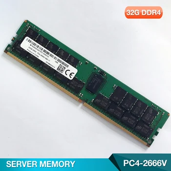 1PC 32G DDR4 PC4-2666V Para Micron de Memória do Servidor ECC REG