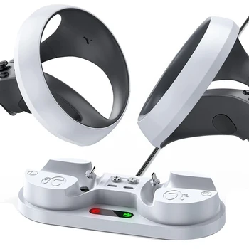 VR Estação de Carregamento Para o PS VR2 Sentido de Controlador de Suporte de Carga VR Controlador de Jogo Carregar Doca