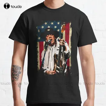 Presentes Para Mulheres de Stevie Ray Vaughan Bandeira Clássica T-Shirt Personalizada Aldult Adolescente Unissex Digital de Impressão de Camisetas Personalizadas Presente Xs-5Xl