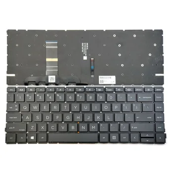 Novo Para HP ProBook 440 G8 445 G8 da Série de Teclado do Laptop de US Preto Com Retroiluminação Sem Moldura M23769-001