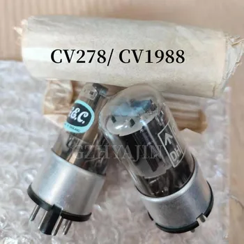 O novo GEC Britânico CV278 CV1988 tubo eletrônico substitui 6SN7GT 6H8C 5962 ECC33 tela preta, e fornece o emparelhamento.