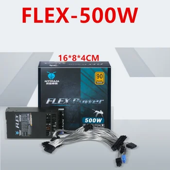 Nova FLEX Fornecimento de Energia Para MYIHAJA ITX Flex PSU 90Plus Platina Pequeno 1U K39 500W Fonte de Alimentação FLEX-500W
