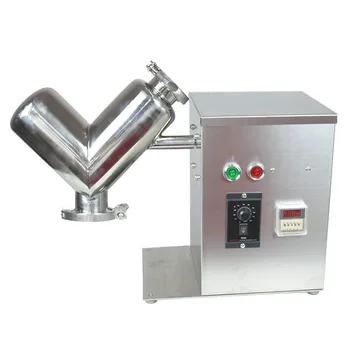 Laboratório de ensino VH-2 pequena mesa V-experimental do tipo misturador de material de mixer para o processamento de alimentos matéria-prima mixer