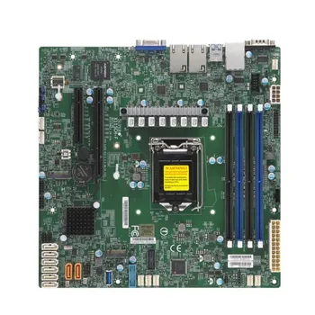 X11SCH-F Supermicro placas-mãe 8ª/9ª geração LGA-1151 PIN C246 DDR4-2666MHZ processador Testado Bem bofore de envio