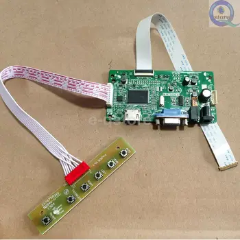 e-qstore:Reutilização de Redirecionar a eDP Painel de NV140FHM-N47 Tela Display-Lcd Controlador Conversor de Driver de Placa de Diy Monitor Kit HD-MI+VGA
