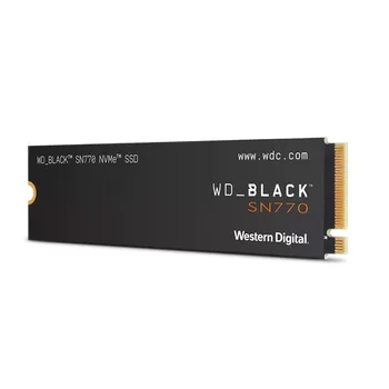 Original WD BLACK de Disco Rígido de Jogos SSD SN770 500GB, 1TB, 2TB PCIe 4.0 NVME M. 2 área de Trabalho do Computador Portátil Unidade de Estado Sólido