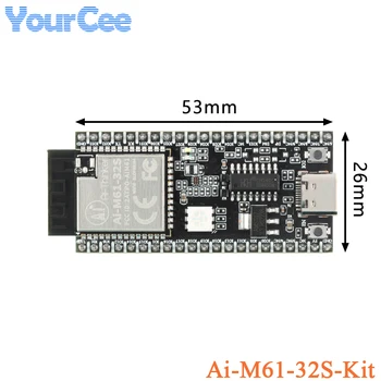 AI-M61-32S-Kit sem Fio wi-Fi 6+ BLE5.3 conector do Módulo de 2.4 GHZ BL618 Conselho de Desenvolvimento do AI-M61-32S
