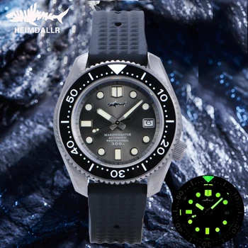 HEIMDALLR SBDX de Titânio Relógio de mergulho Cristal de Safira NH35 Mecânico Automático de 30 Bar Resistente à Água Luminosa dos Homens Relógios