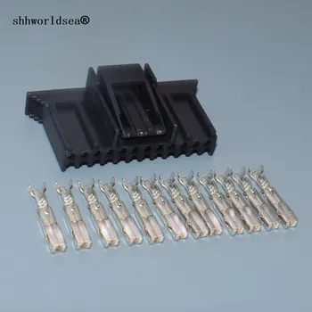 yierxjwshx12 Pin caixa de plástico plug 12p chicote de fios do fio do conector 211 PC122S0017 211PC122S0017 Com o Terminal Pinos