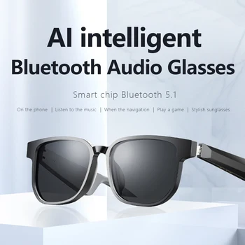 Novo GS09 Smart Bluetooth Auricular Óculos de Esportes Fones de ouvido sem Fio Com Microfone de Chamada Bluetooth Earphon Música em Fones de ouvido
