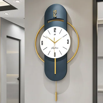 Criativo Relógio Parede Decorativo Home Nórdicos Metal 3d Moderno e Minimalista Relógio de Parede para Sala de estar, Escritório Loja